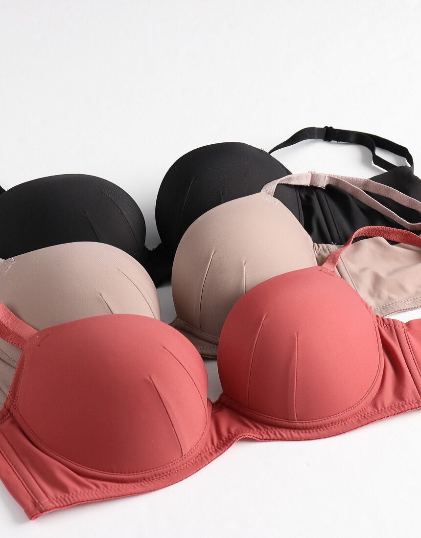 ３／４カップブラ（ノンワイヤーブラ）, , hi-res