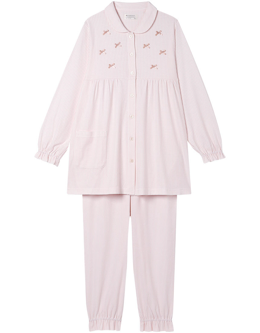 Lingè Noël ランジェノエル スムースストライプ パジャマ NZL609