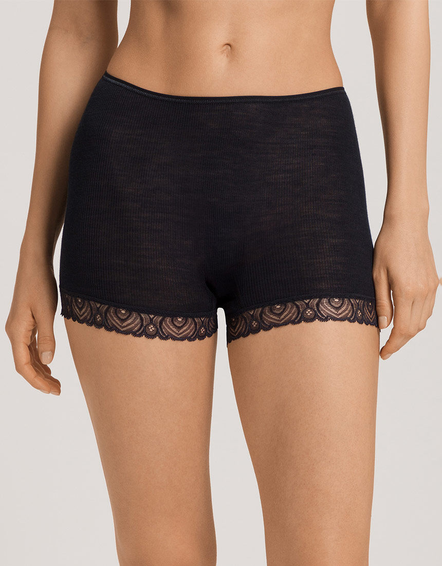 ハンロ シルクウールショーツ XS ハンロ 身生地ウール・シルク素材 ショーツ PIH323｜ワコール直営の