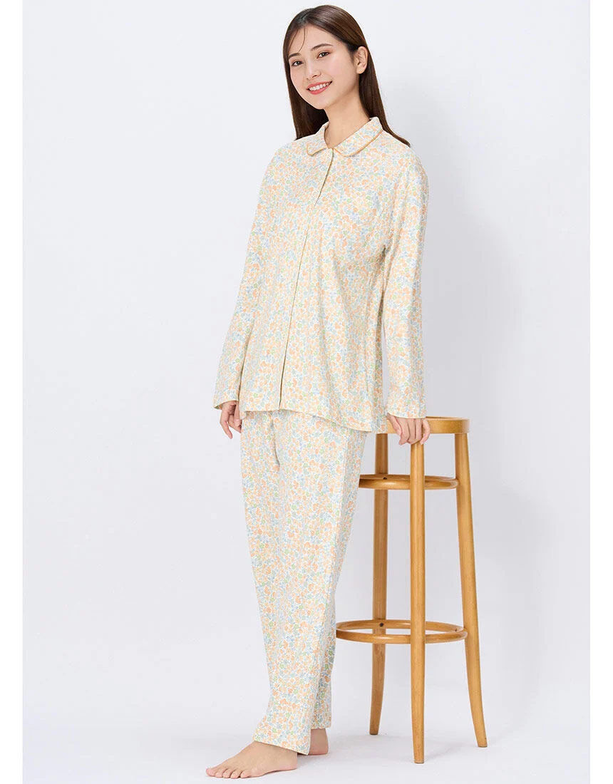 ウイング／スリープ 【綿100％】フラワーブロッサム柄 パジャマ