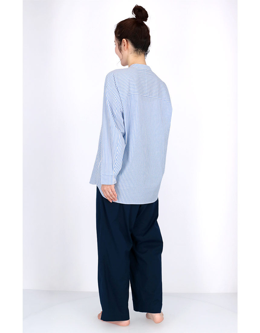ワコール／睡眠科学 【綿混】ここちよく眠れるパジャマ 寝返りのしやす