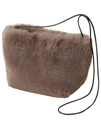 フェイクファーポシェット, , main