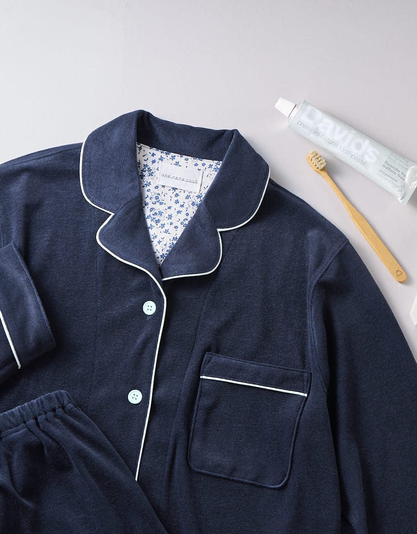 ウンナナクール なめらかパイルパジャマ MADE WITH