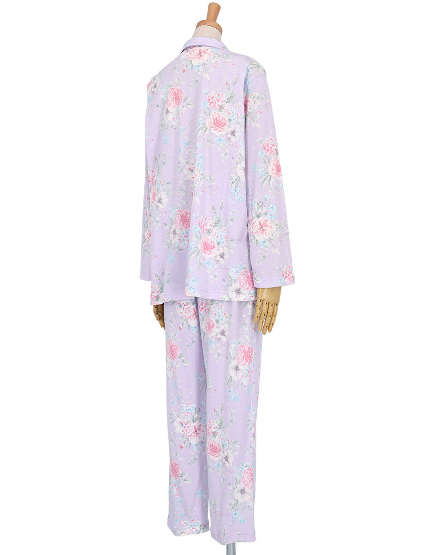 ウイング／スリープ 【綿100％】ロマンティックなブーケ柄 やわらか