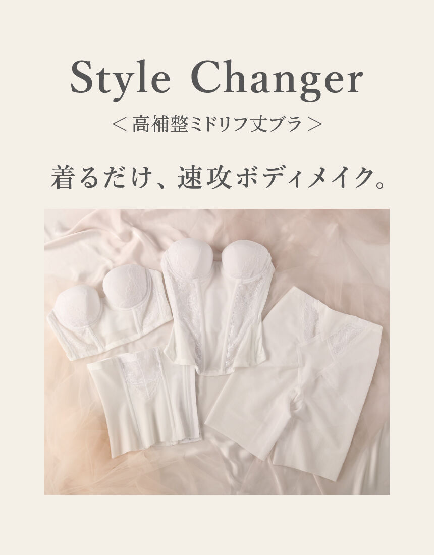 ワコール 高補整ミドリフ丈ブラ 1／2カップブラ BQB600｜ワコール