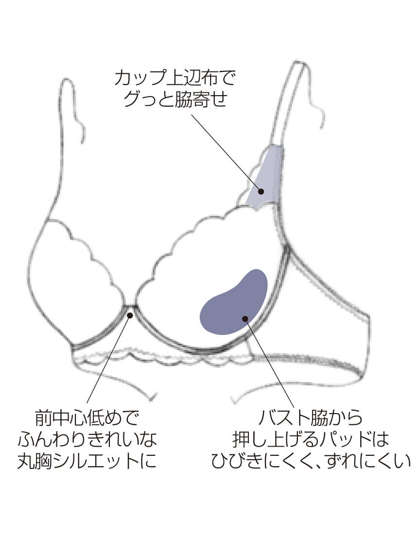 ３／４カップブラ, , hi-res
