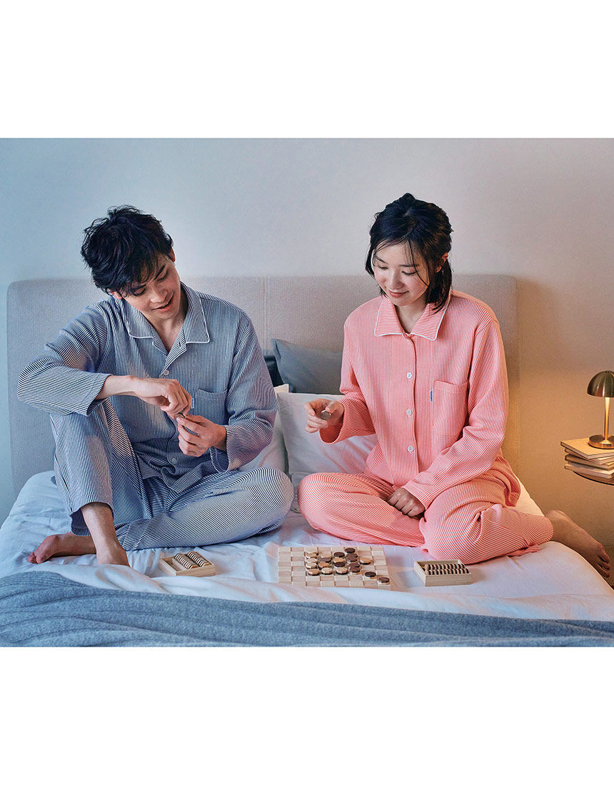 ワコール／睡眠科学 【綿100％】ここちよく眠れるパジャマ「ふわ