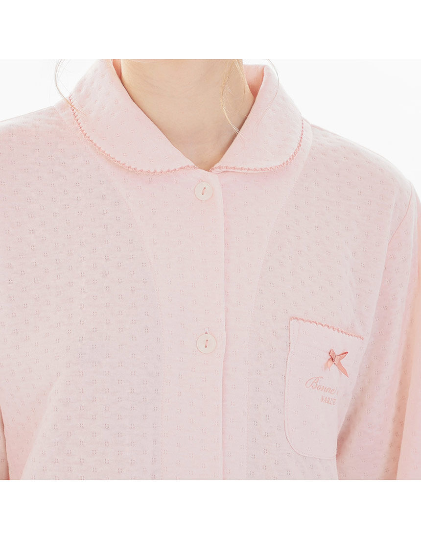 Lingè Noël ランジェノエル 接結ムジ パジャマ NZL617｜ワコール直営の