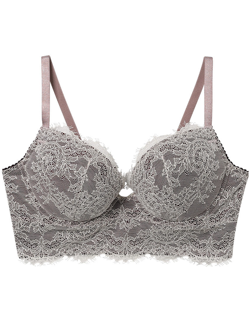 ワコール_ウェブストア限定 ビスチェブラ 谷間ふっくら 3／4