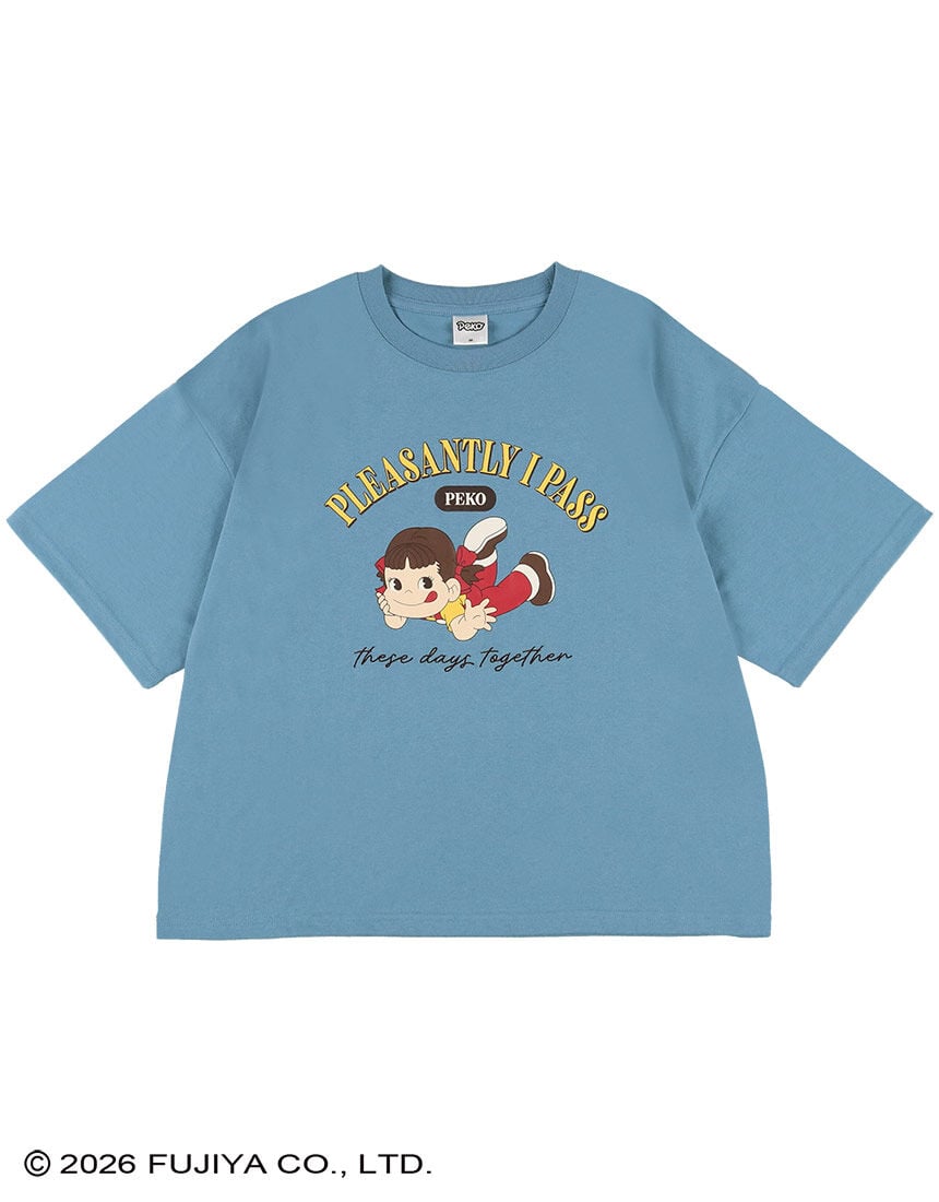 Lingè Noël ランジェノエル ペコちゃん 半袖Tシャツ Tシャツ NZL767 