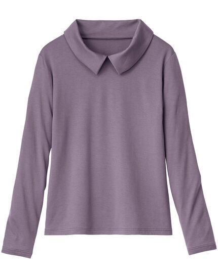 デザイン襟付トップス, , main