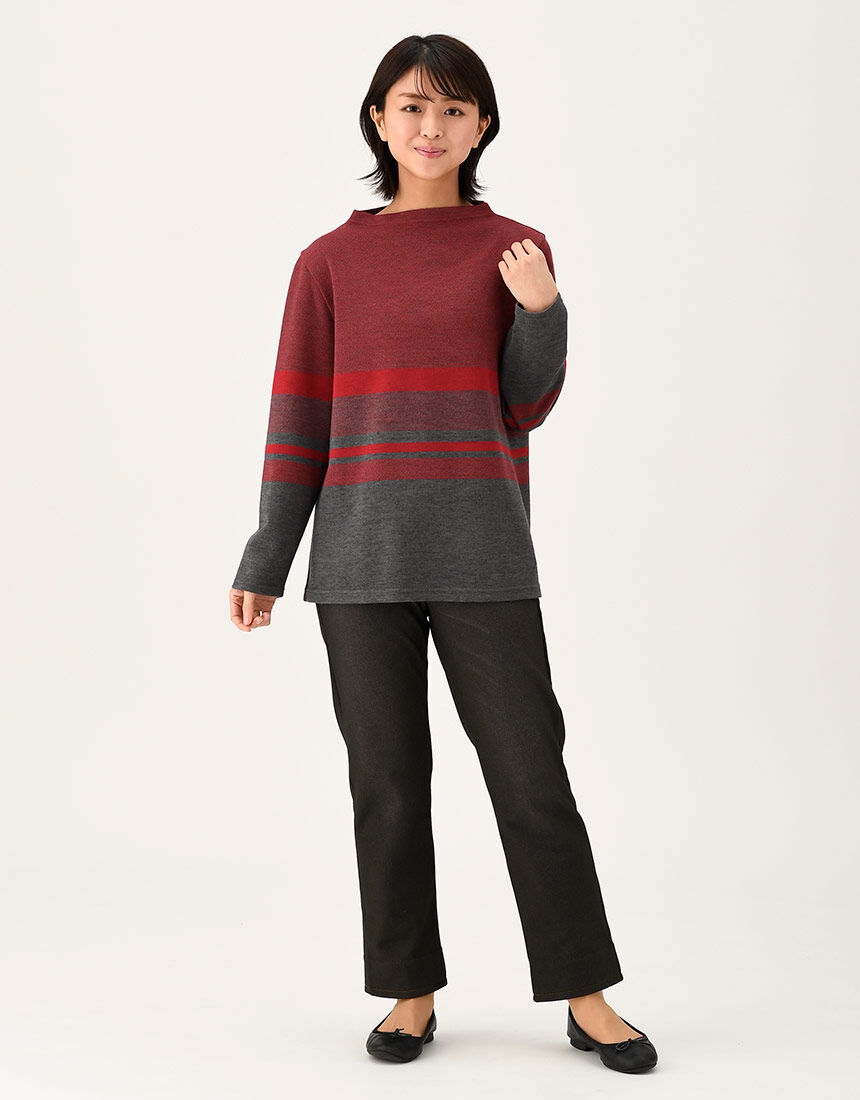 ワコール／らくラクパートナー まるでデニム・肌側起毛カルソン