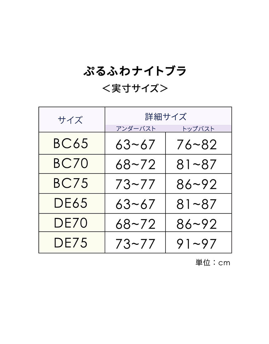 PEACH JOHN 【寝ている間も寄せ上げメイク。ホックなしで着心地にも