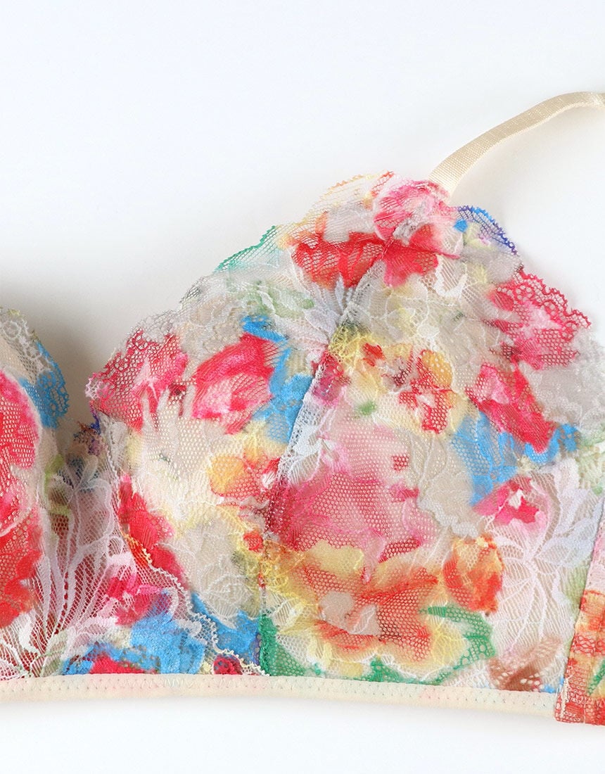 Lingè Noël ランジェノエル 脇高ノンワイヤーブラ とろRich