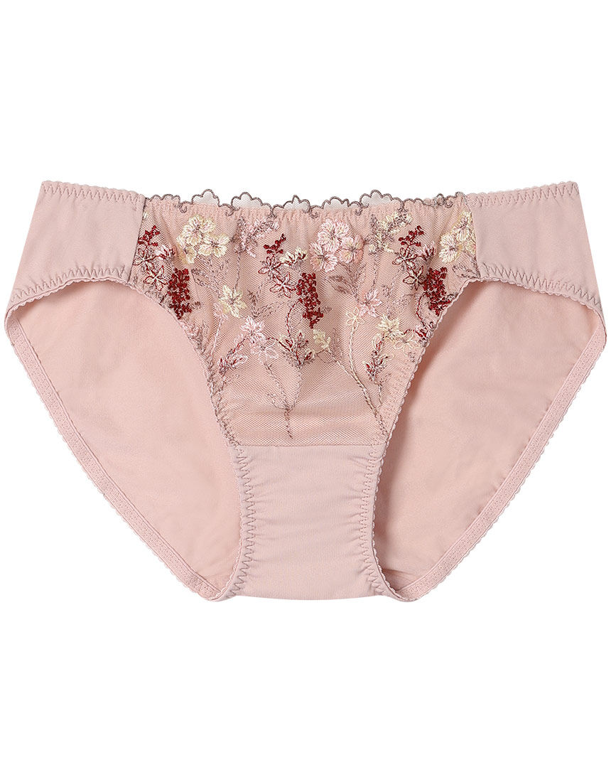 ワコールDIA エンジェル模様スカート ウンナナクール ボタニカル柄のレースが華やか Botanic