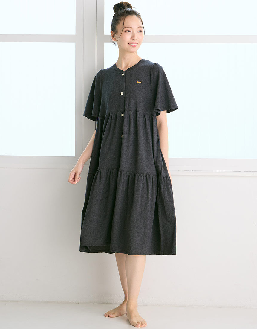 ツモリチサトスリープ 【綿混】ロングカ−ディガンとしても着まわし