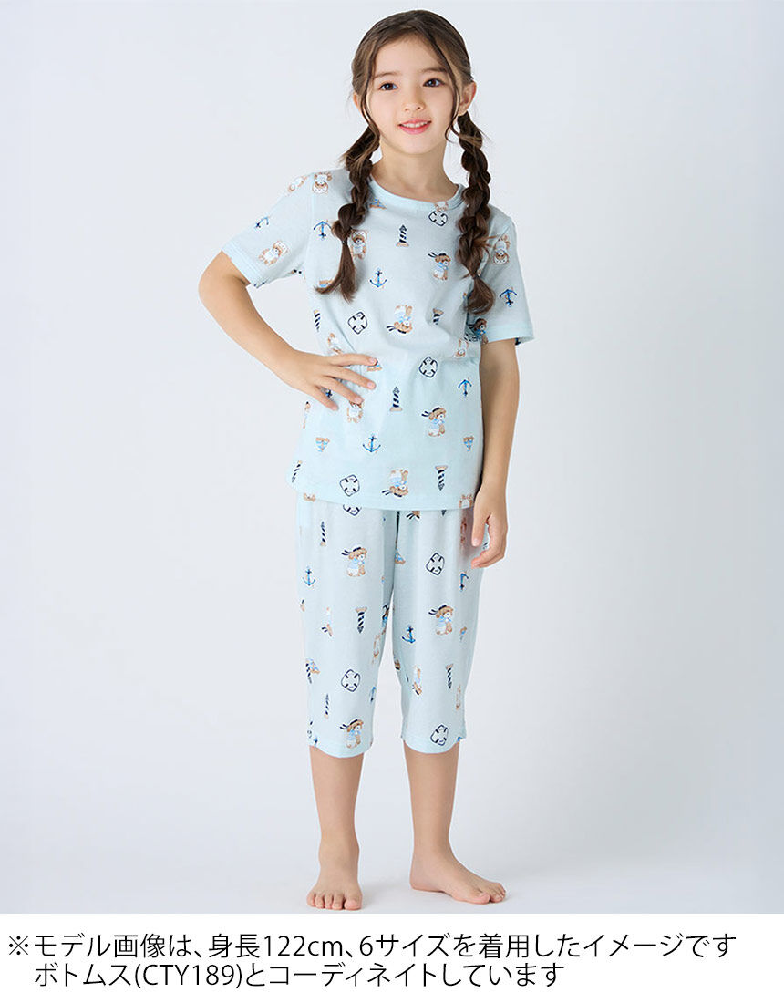 男女児兼用パジャマ（トップス）, , hi-res