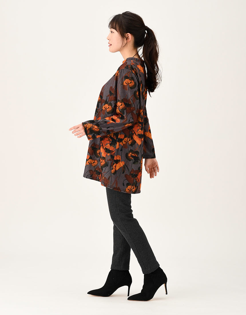 ワコール_カルソン 【あったか裏起毛】伸びがよく動きやすい スリム