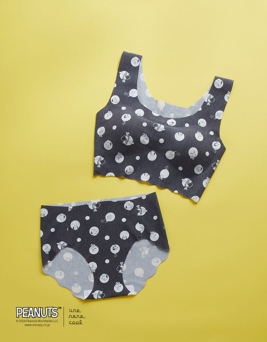 ウンナナクール PEANUTS × une nana cool 【綿混