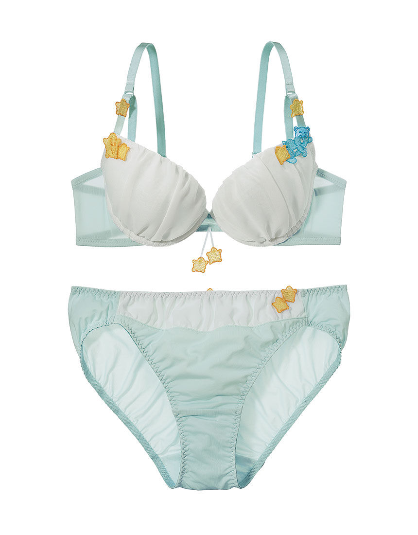 Peach John なちゅこれケアベアブラセット ブラ ショーツセット Bpj716 ワコール直営の公式下着通販サイト Wacoal Web Store