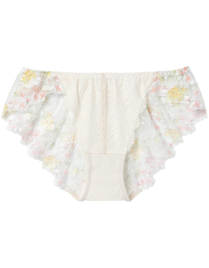 ウンナナクール Accent flower 総レース ショーツ