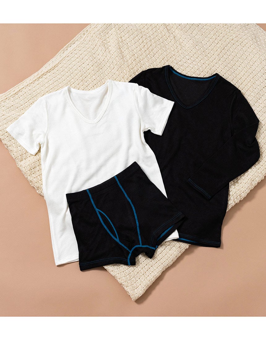 男児トップ（半袖）, , hi-res