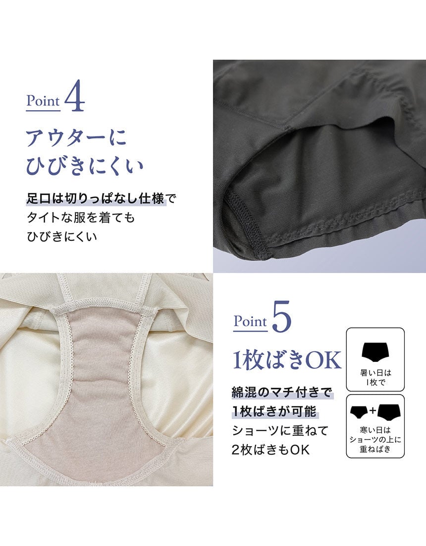 ガードル 重ね ルシアン 浮き輪肉撃退！ ガードル（ショート丈） GLC027｜ワコール直営の公式下着通販サイト ワコールウェブストア