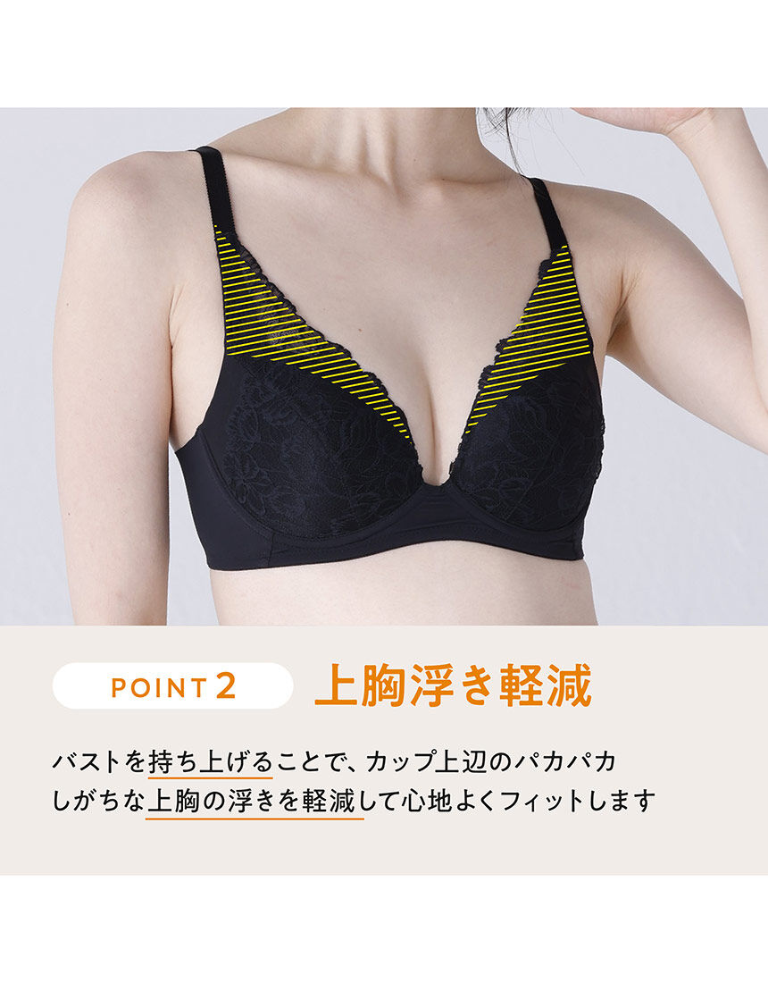 ルシアン Sサイズ追加【下がり胸を解決！】お悩み解決ノンワイヤー
