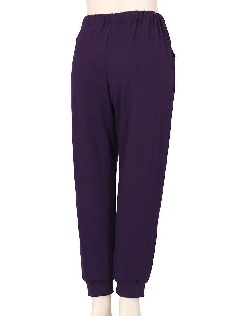 ワコール／らくラクパートナー 【綿混】吸湿発熱・裾口リブ仕様パンツ