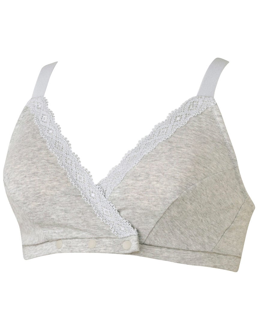 みすみ【新品】ワコール マタニティ ノンワイヤーブラ 花柄レースL3 2点 ワコール_マタニティ 妊娠から授乳まで、心地よい肌触り。産前