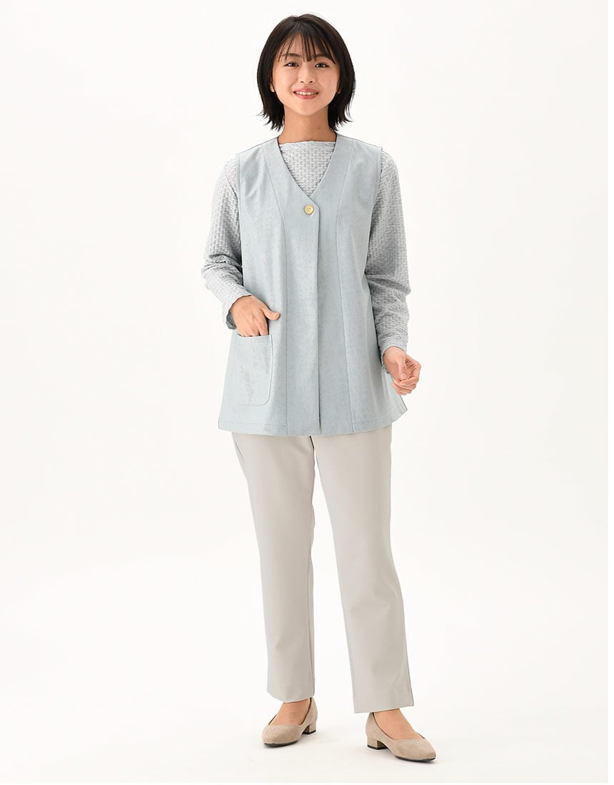 【新品】ワコール /らくラクパートナー 秋冬物パジャマ（L）№7238 ワコール Wacoal らくラクパートナー パジャマ (LLPサイズ)綿