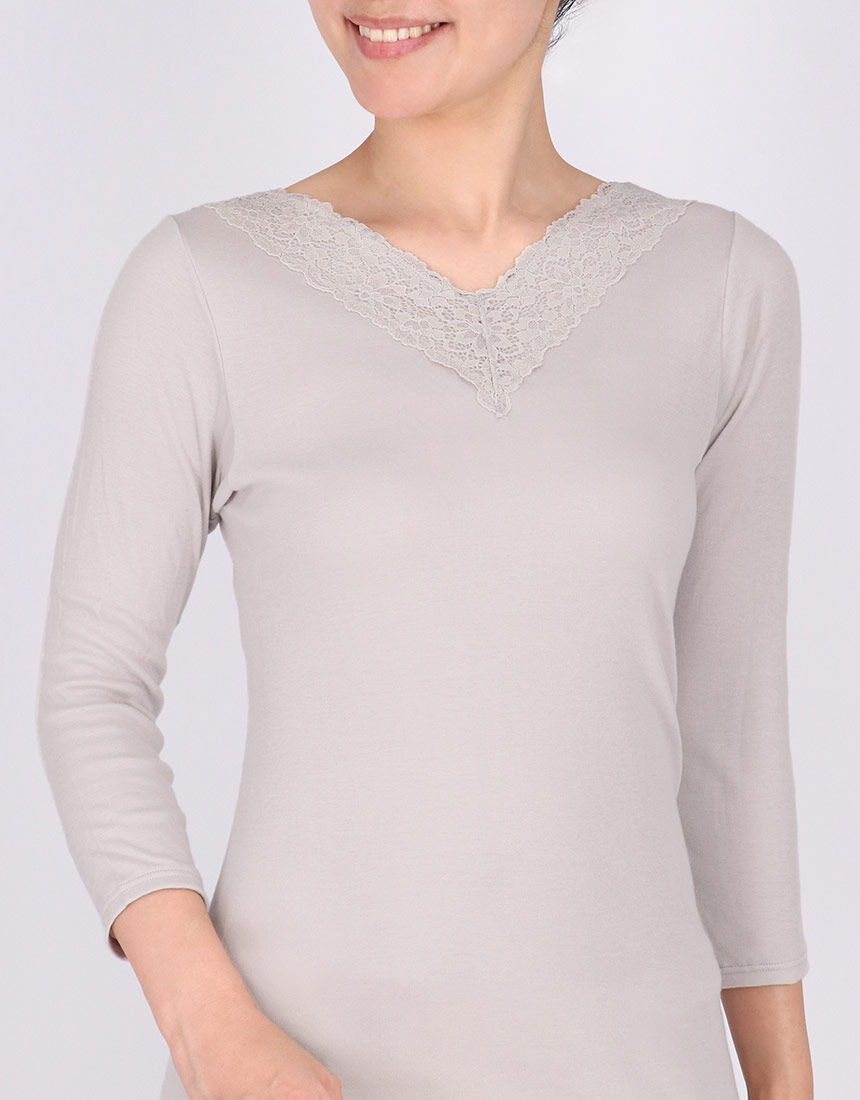 ワコール（WACOAL）/オーガニックコットン１００％　あったか　ゆったりタイプ　レディスイ ワコール オーガニックコットン100％ あったか ゆったりタイプ