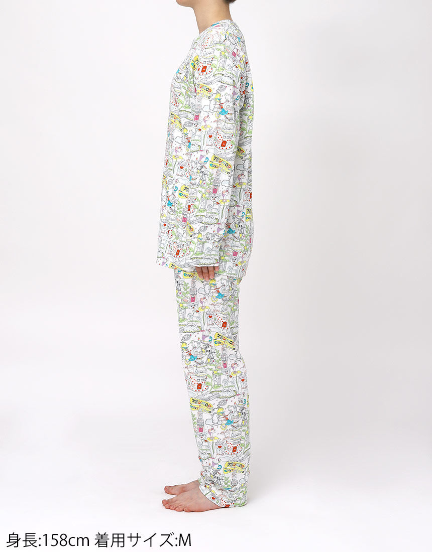 ツモリチサトスリープ 【綿100％】ふんわりとやわらかい パジャマ