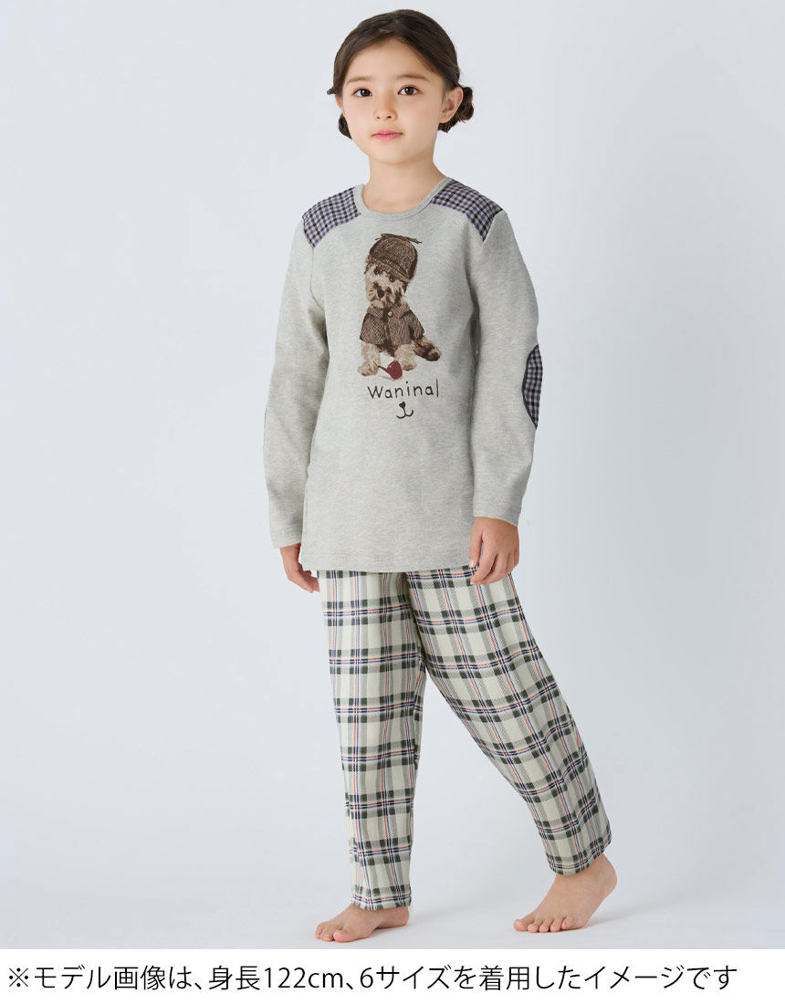 男女児兼用パジャマ（トップス）, , hi-res