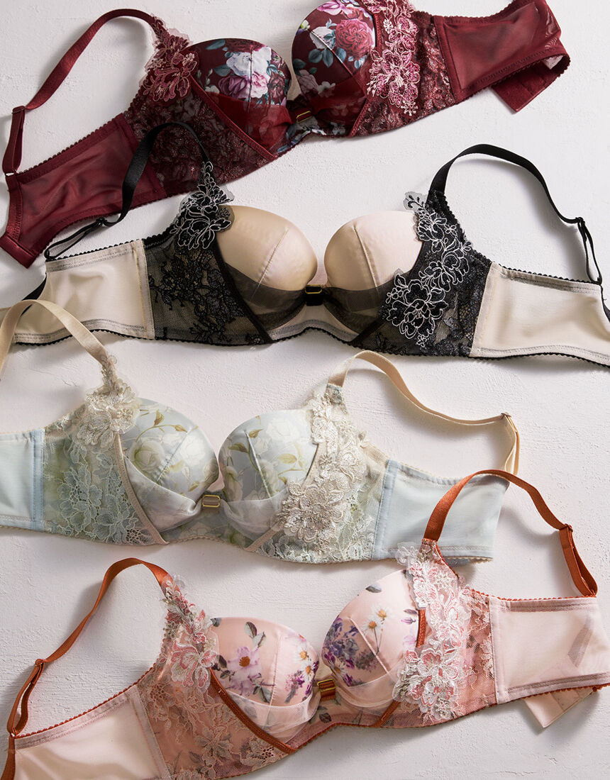 ワコール 【新作】リボンブラ 脇すっきり 3/4カップブラ BXB473 ワコール 【新作】リボンブラ 脇すっきり 3/4カップブラ BXB473