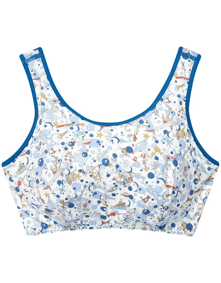MADE WITH LIBERTY FABRIC ナイトアップブラ ノンワイヤーブラ MADE WITH LIBERTY FABRIC ナイトアップブラ ノンワイヤーブラ