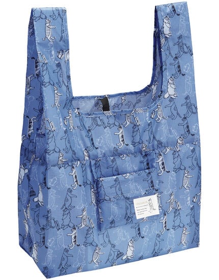 ワイヤーアートの猫柄エコバッグ, , main