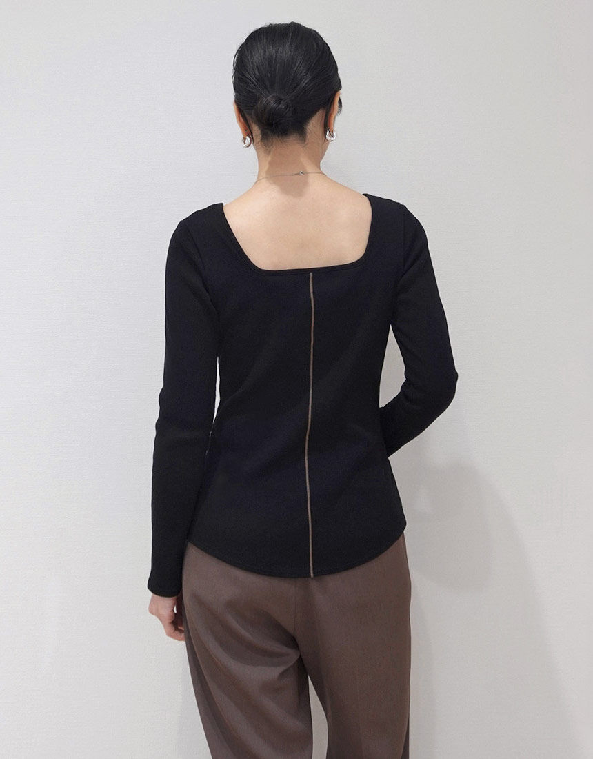 OUR WACOAL 【ICBコラボ】カップインスクエアネックロング