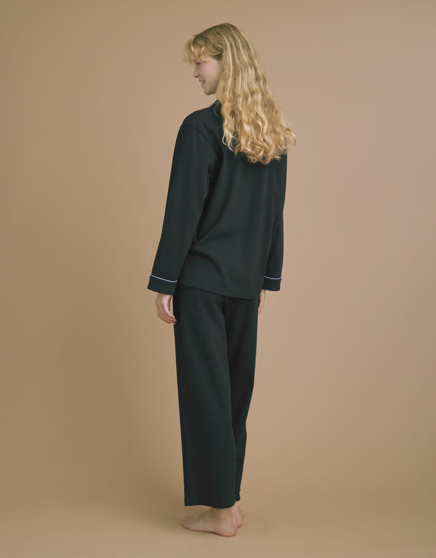 ウンナナクール 【綿100％】フライスパジャマ MADE WITH