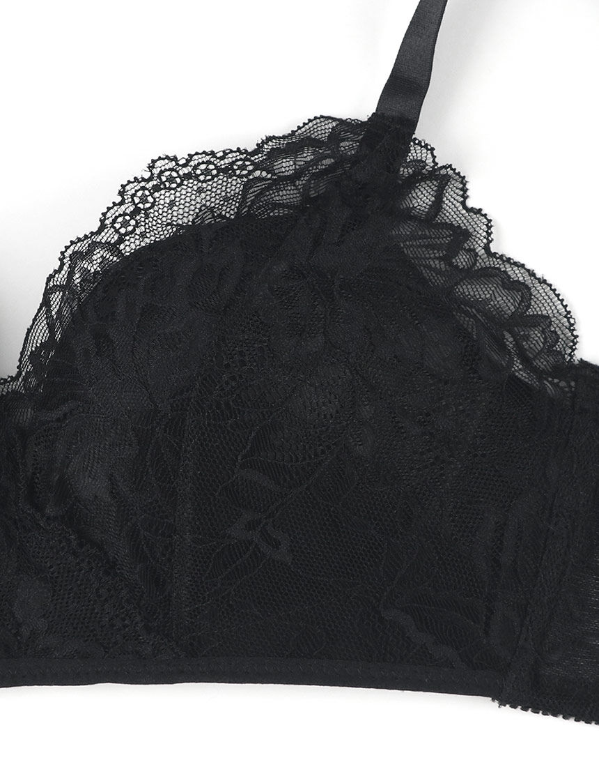 Lingè Noël ランジェノエル 脇高ノンワイヤーブラ【とろRich