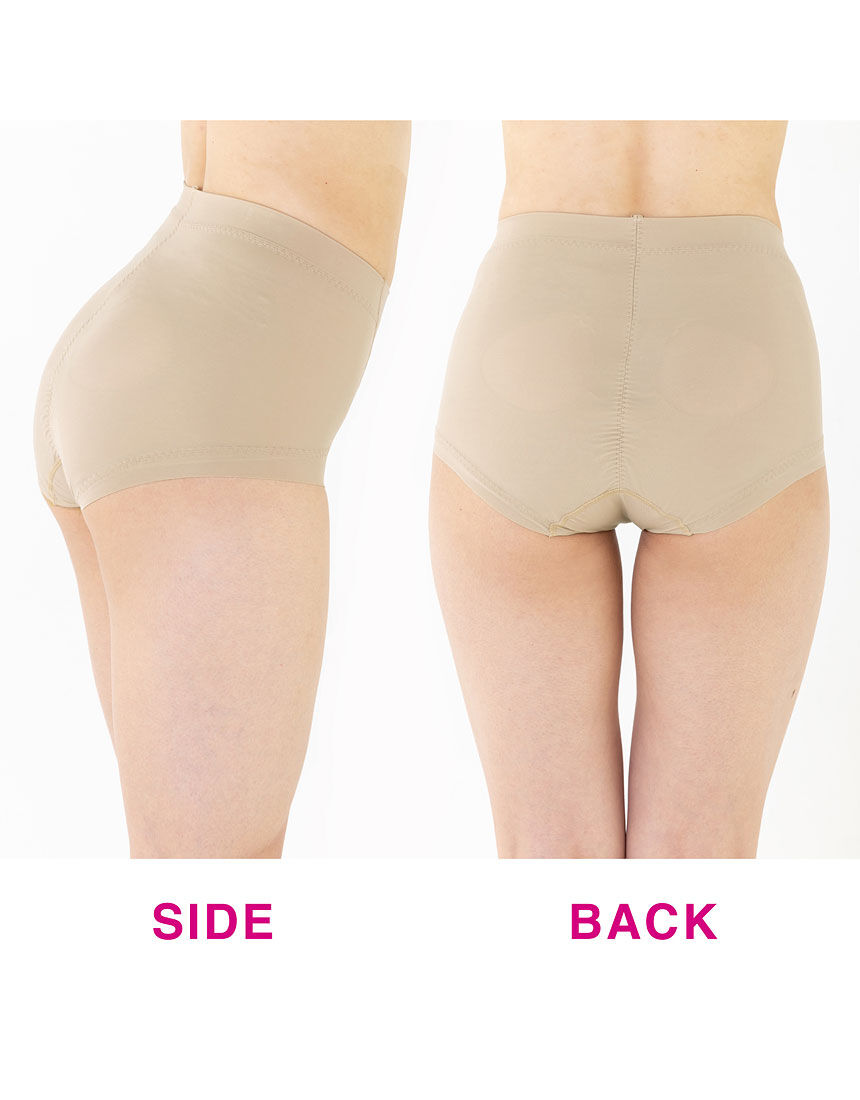 ルシアン 【特許構造】はっきり上げ尻パンツ ガードル（ショート丈