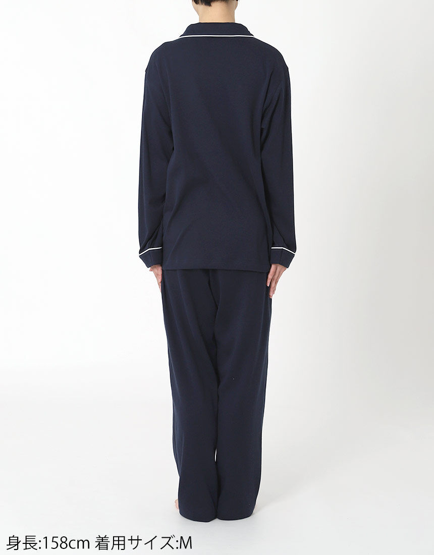 ワコール／睡眠科学 【綿100％】ここちよく眠れるパジャマ なめらか