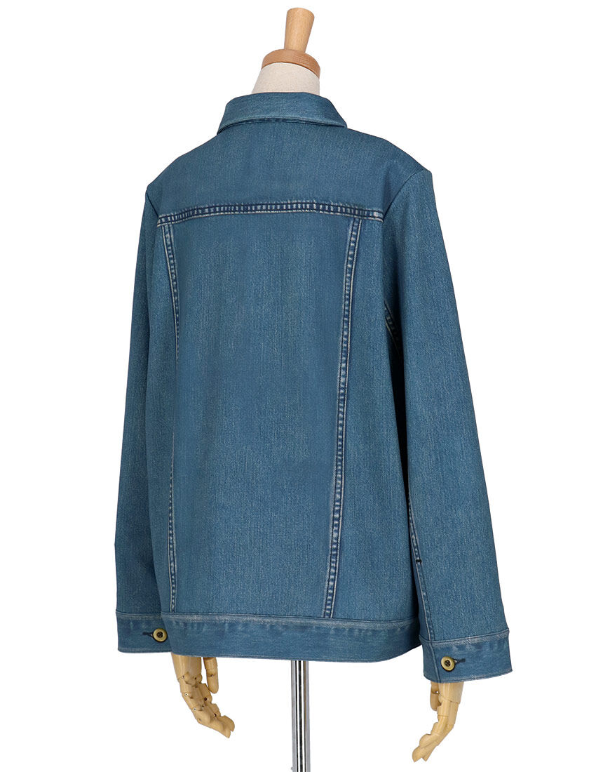 ワコール_カルソン Gジャン風の前あきトップス 長袖 アウター