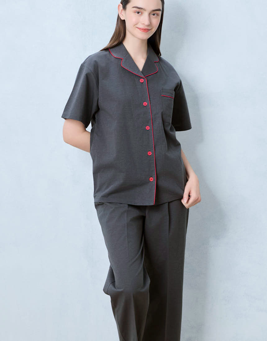 ウンナナクール 【綿混】アルティメットエアー天竺半袖パジャマ