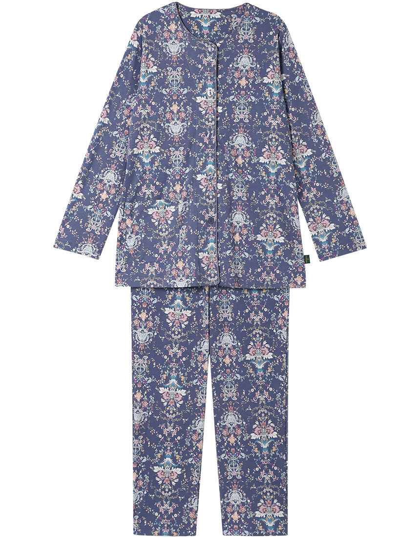 ワコール_リラックス＆スリープ ミントン パジャマ NDX541｜ワコール  