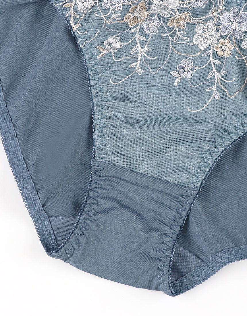 ワコールルジェ　D65ブラ&ショーツセット レース装飾（ワコール） ワコールルジェD65ブラ&ショーツセット レース装飾（ワコール）