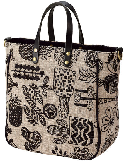 ジャカードツーウェイトートバッグ, , main