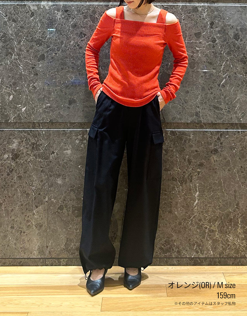 OUR WACOAL カップインストラップオフショルダー アウター