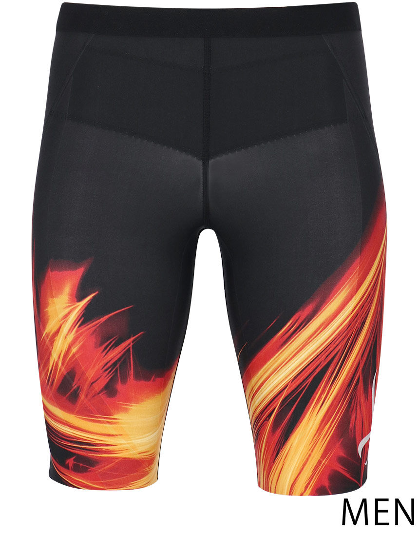 [cw-x/ワコール] スポーツタイツ 【MEN】 ハーフ HZO695 メンズ CW－X ハーフ｜軽量｜下半身サポート｜マラソン・球技など