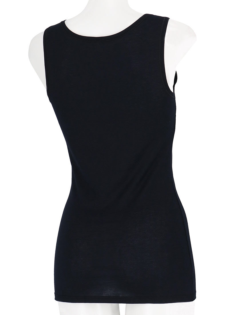 ハンロ コットン100％ 薄くてかさばりにくい タンクトップ UIH136